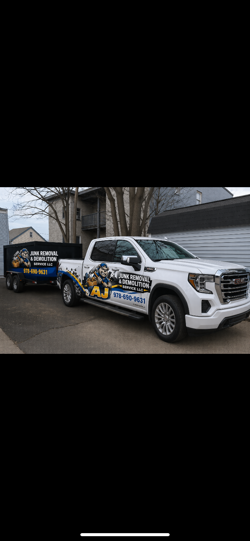 AJ Junk Removal Truck